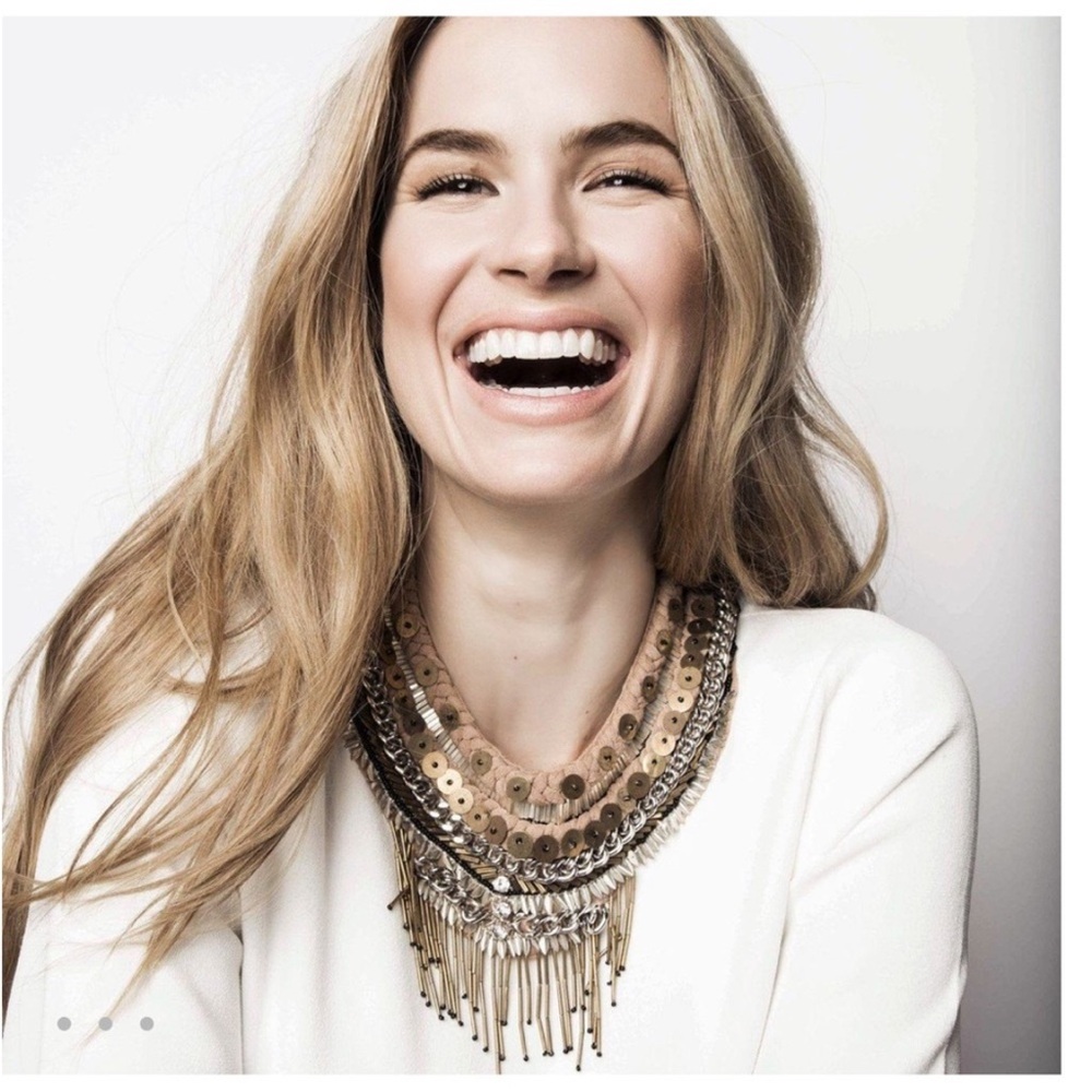 Mignonne Gavigan Petite Layne Necklace in Nude